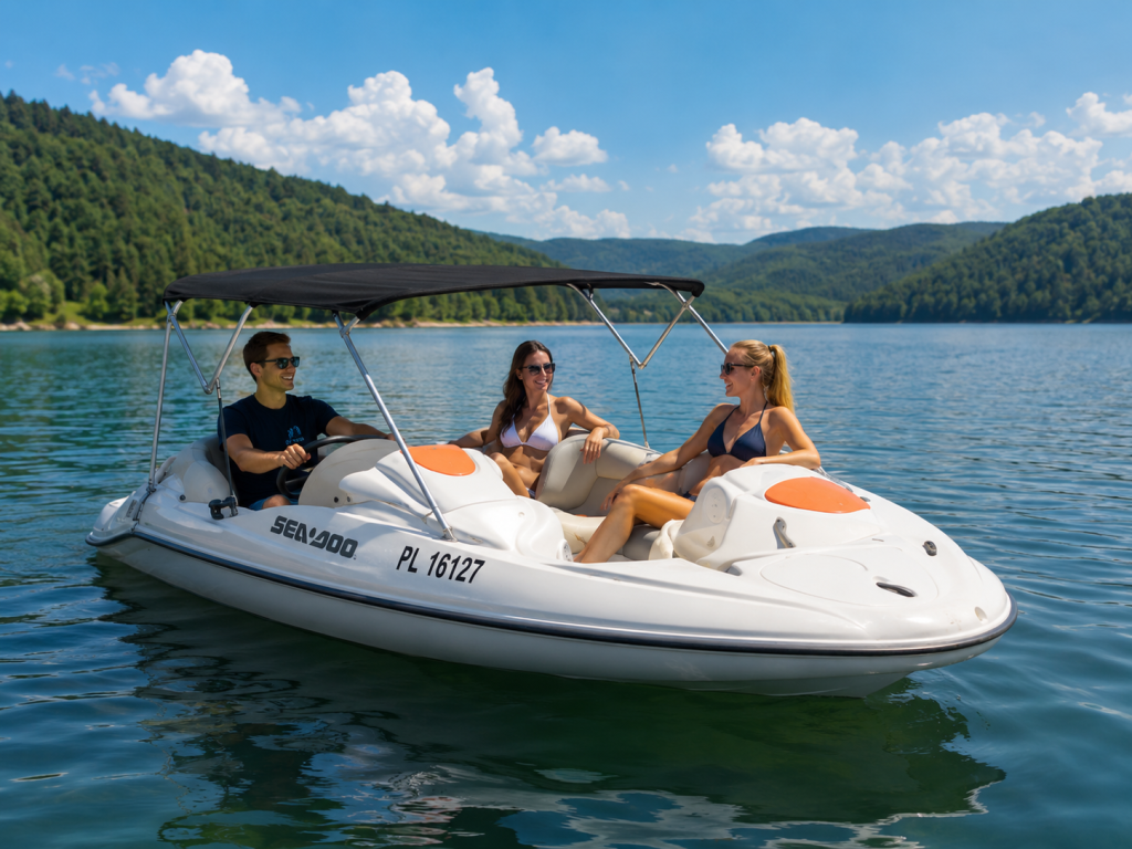 SeaDoo Speedster — motorówka elektryczna bez patentu na Solinie